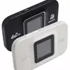 Outdoor universal rechargeable MINI 4g pocket wifi router LCD power bank mobile LTE wireless portable router wifi 4g with sim ca
